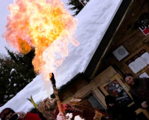 Wind spettacolo sulla neve - Berserker Medieval Music