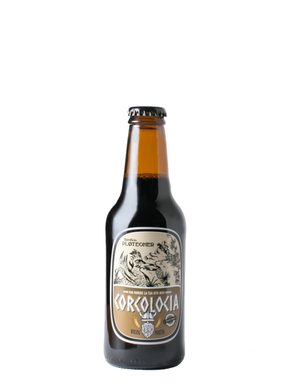 Birra artigianale Corcolocia, bottiglia da 25 cl