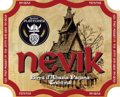 In anteprima, ecco l'etichetta della nuova birra Nevik! - fronte