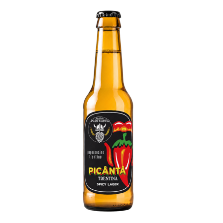 Birra Picantà artigianale trentina, bottiglia da 33 cl