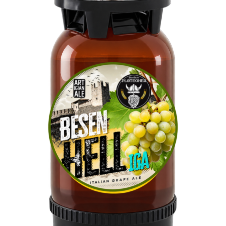 Fusto 24 litri Birra Besen Hell con attacco S a baionetta