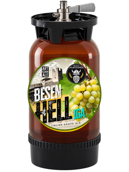 Fusto 24 litri Birra Besen Hell con attacco S a baionetta