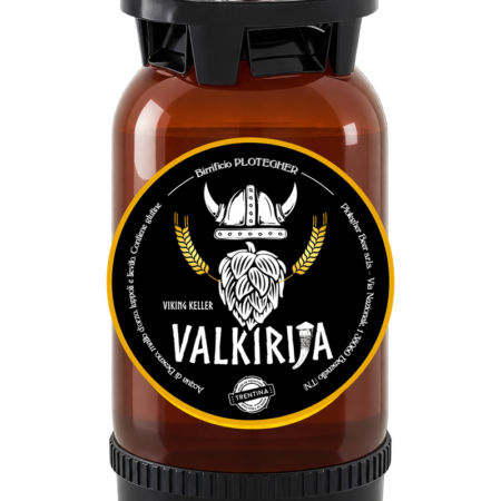 Fusto 24 litri Birra Valkirija Trentina con attacco S a baionetta